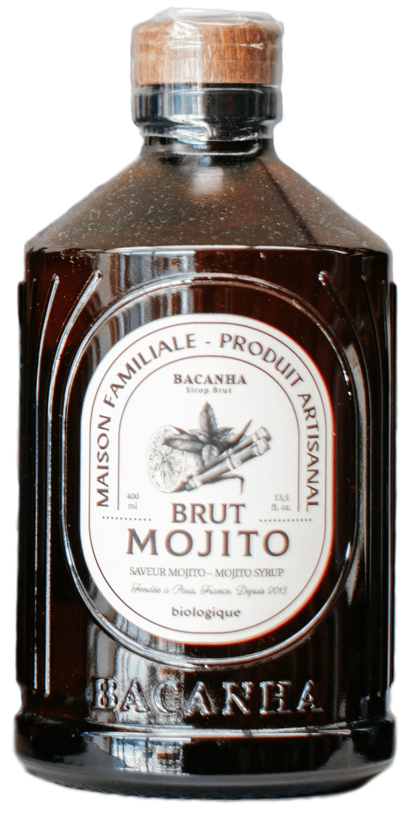 Bottle of Brut Mojito mix